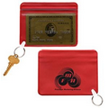 Waterproof Zip Lock Wallet w/ Key Ring